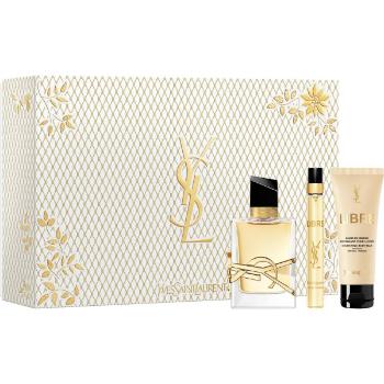 Yves Saint Laurent Libre  dárková sada (parfémová voda 50 ml + tělové mléko 50 ml + cestovní sprej 10 ml)