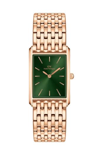 Hodinky Daniel Wellington Bound 9-Link Emerald Sunray zlatá barva, DW00100704