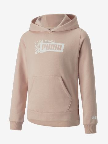 Puma Alpha Mikina dětská Růžová