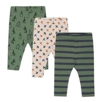 Hust & Claire Legíny 3 Pack Luke Duck green