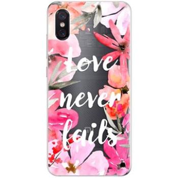 iSaprio Love Never Fails pro Xiaomi Mi 8 Pro (lonev-TPU-Mi8pro)