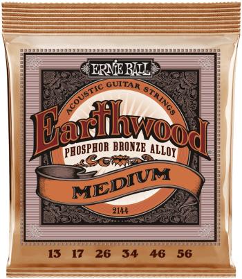 Ernie Ball 2144 Earthwood Phosphor Bronze Medium