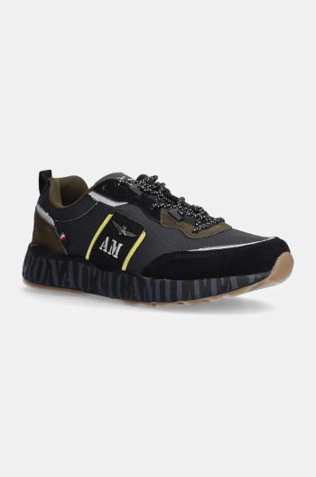 Sneakers boty Aeronautica Militare šedá barva, SC293CT3381