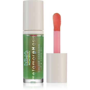 MUA Makeup Academy Metamorphosis olejový lesk na rty na rty a tváře vůně One in a Melon (Watermelon) 7 ml