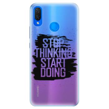 Silikonové pouzdro iSaprio - Start Doing - black - Huawei Nova 3i