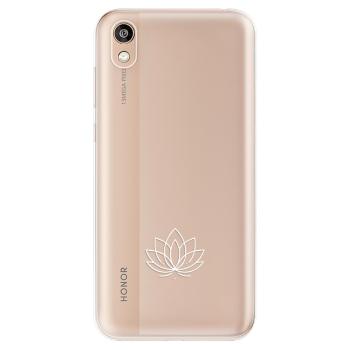 Odolné silikonové pouzdro iSaprio - čiré - Lotos - Huawei Honor 8S