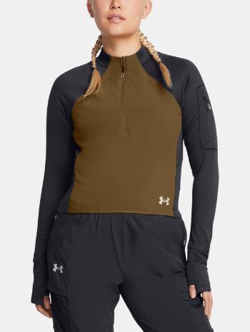 Under Armour UA Trail Run Half Zip Triko Šedá