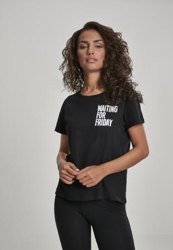 Mr. Tee Ladies Waiting For Friday Box Tee black - 3XL