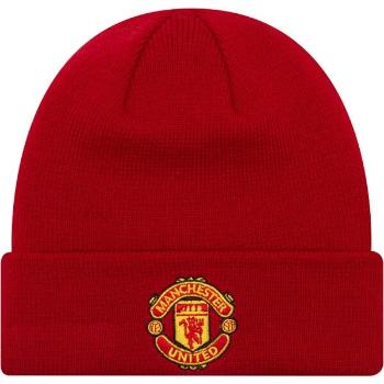 New Era CORE CUFF BEANIE MANCHESTER UNITED Pánský kulich, červená, velikost