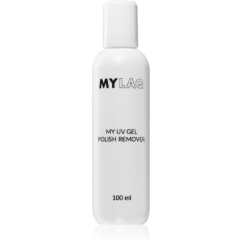 MYLAQ My UV Gel Polish Remover odlakovač na nehty 100 ml