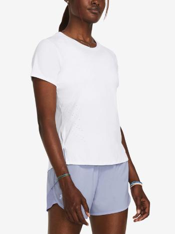 Under Armour UA Launch Elite Shortsleeve Triko Bílá