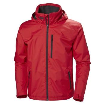 Helly Hansen CREW HOODED JACKET Pánská bunda, červená, velikost