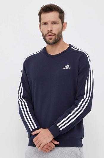 Mikina adidas pánská, tmavomodrá barva, vzorovaná, IJ6469