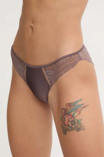 Kalhotky Calvin Klein Underwear hnědá barva, 000QF7919E