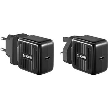 Zendure SuperPort 30W Wall Charger with EU / UK / US Plug Black (ZD1P30PD-b)