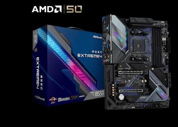 ASROCK MB B550 EXTREME4 (AM4, amd B550, ATX, 4x DDR4 4733+, HDMI)