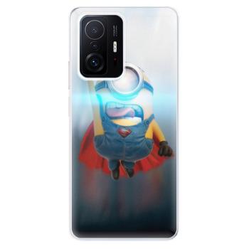 Odolné silikonové pouzdro iSaprio - Mimons Superman 02 - Xiaomi 11T / 11T Pro