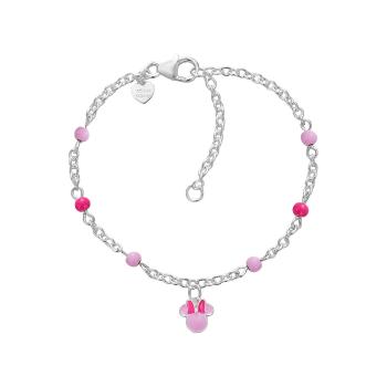 Disney Slušivý stříbrný náramek Minnie Mini BS00104SL-47.CS