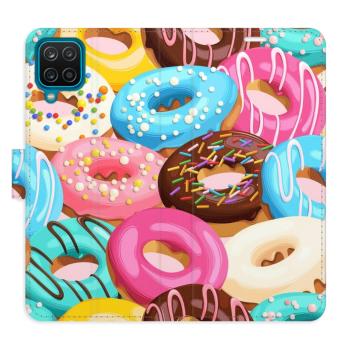 Flipové pouzdro iSaprio - Donuts Pattern 02 - Samsung Galaxy A12