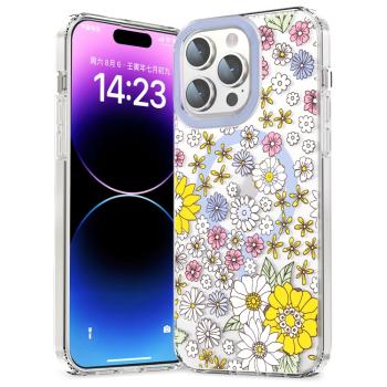 FLOWER MAGSAFE Kryt pre Apple iPhone 11 PURPLE