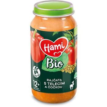 Hami BIO Rajčata s telecím a čočkou 250 g (5900852058189)