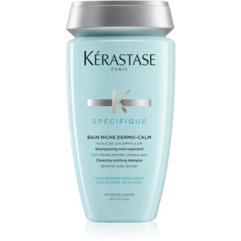 Kérastase Specifique Bain Riche Dermo-Calm šampon pro citlivou vlasovou pokožku a suché vlasy bez silikonů 250 ml