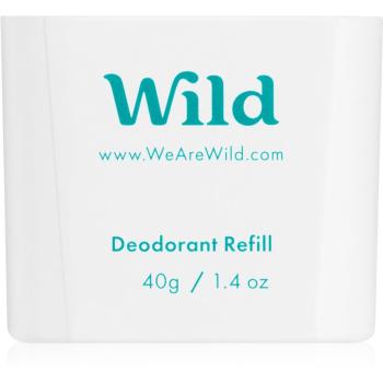 Wild Fresh Cotton & Sea Salt Men tuhý deodorant náhradní náplň 40 g