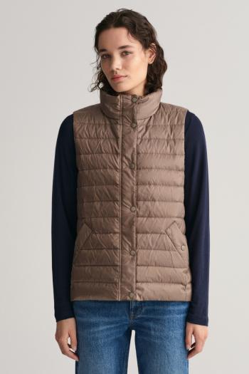 VESTA GANT LIGHT DOWN VEST DESERT BROWN