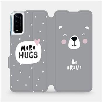 Flipové pouzdro na mobil Vivo Y11S - MH06P Be brave - more hugs (5903516595204)