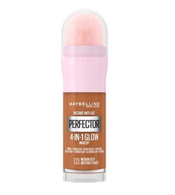 Maybelline Perfector 4v1 Glow odstín 03 Medium Deep make-up 20 ml