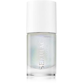 Semilac Color & Top lak na nehty odstín Blue Holo Glazed 7 ml