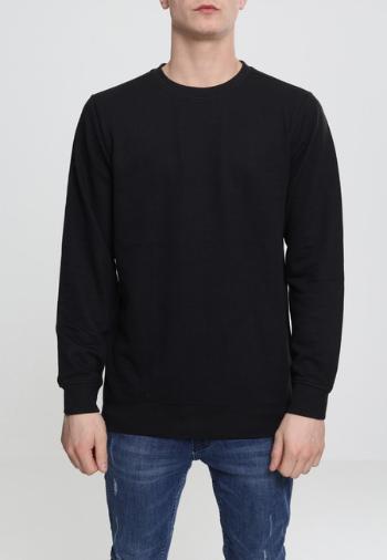 Urban Classics Basic Terry Crew black - XL