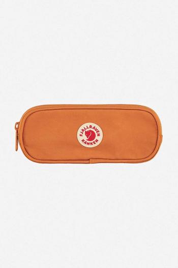 Penál Fjallraven Kanken oranžová barva