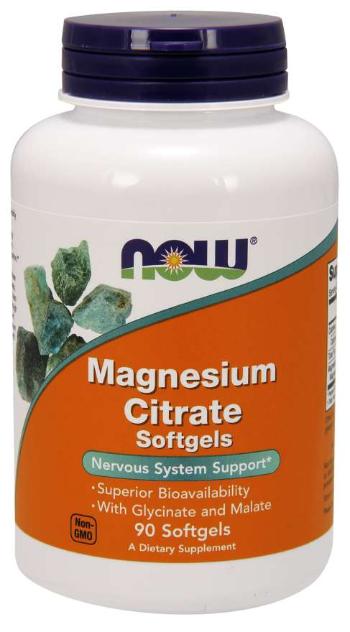 NOW Foods Magnesium Citrate Softgels