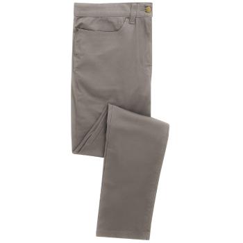 Premier Workwear Pánské kalhoty Chino Performance - Ocelová | 38/34