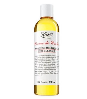 Kiehl´s Vyhlazující sprchový olej (Smoothing Oil-to-Foam Body Cleanser) 250 ml