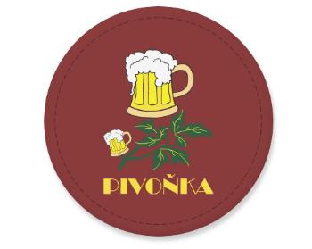 Placka magnet Pivoňka