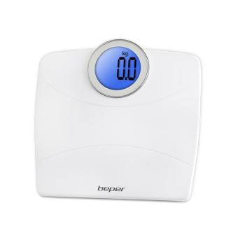 Beper Cântar personal digital cu afișaj rotund,alb