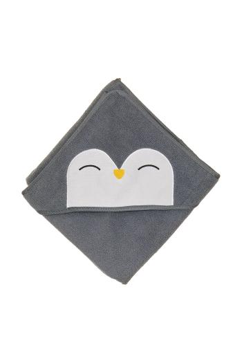 Aroma Home gyerek kapucnis törölköző Downtime Penguin Hooded Towel