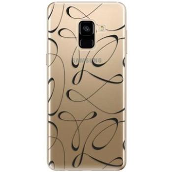 iSaprio Fancy - black pro Samsung Galaxy A8 2018 (fanbl-TPU2-A8-2018)