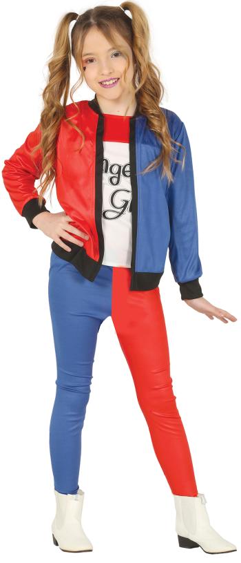 Guirca Harley Quinn - dětský kostým Velikost - děti: M: 115-123 cm