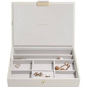 Stackers, Šperkovnice Oatmeal Classic Jewellery Box Lid | krémová (75600)