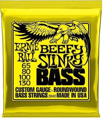 Ernie Ball Beefy Slinky 65-130 Struny pro baskytaru