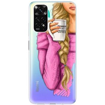 iSaprio My Coffe and Blond Girl pro Xiaomi Redmi Note 11 / Note 11S (coffblon-TPU3-RmN11s)