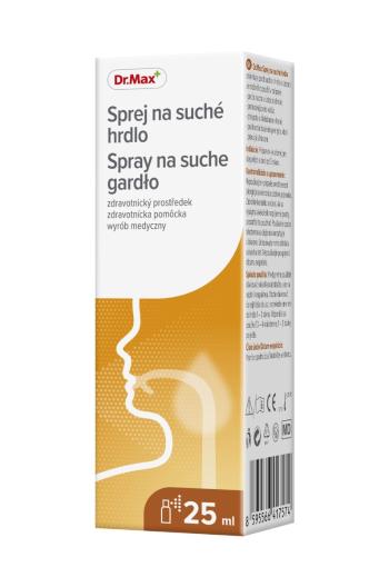 Dr. Max Sprej na suché hrdlo 25 ml