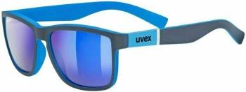 UVEX LGL 39 710605 Grey Mat Blue/Mirror Purple Életmód szemüveg