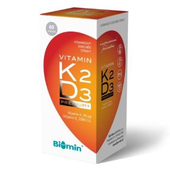 Biomin Vitamin K2 + D3 PREMIUM+ 60 tobolek