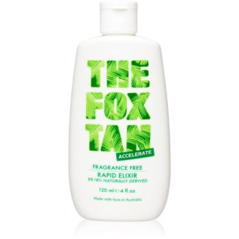 The Fox Tan Fragrance Free Elixir tělový krém urychlující opalování 120 ml