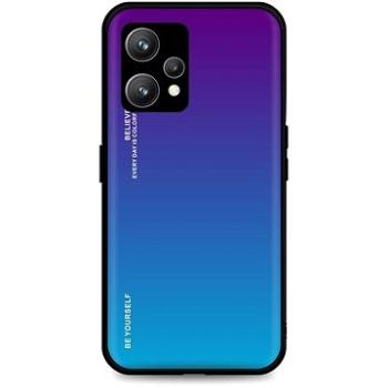 TopQ Kryt LUXURY Realme 9 pevný duhový purpurový 75072 (Sun-75072)