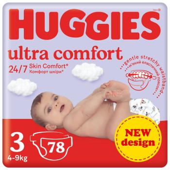 HUGGIES® Pleny jednorázové Little Movers 3 (4-9 kg) 78 ks